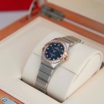 Premium Replica Uhr Omega Constellation 131.25.25.60.53.002 Bicolor Diamantlünette 25 mm