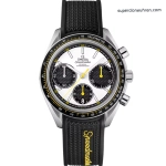 Premium Replica Uhr Omega Speedmaster Racing 326.32.40.50.04.001 mit Kautschukband 40 mm