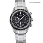 Premium Replica Uhr Omega Speedmaster 326.30.40.50.01.001 mit schwarzem Zifferblatt und Stahlband 40 mm