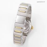 Premium Replica Uhr Omega Constellation 131.25.29.20.52.002 Stahl-Gelbgold mit Diamantbesatz 29mm