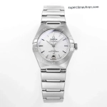 Premium Replica Uhr Omega Constellation 131.10.29.20.05.001 Perlmutt-Zifferblatt Edelstahlband 29mm