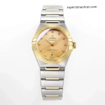 Premium Replica Uhr Omega Constellation 131.20.29.20.58.001 Bicolor Stahl-Gold 29mm
