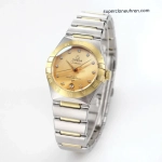Premium Replica Uhr Omega Constellation 131.20.29.20.58.001 Bicolor Stahl-Gold 29mm