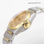 Premium Replica Uhr Omega Constellation 131.20.29.20.58.001 Bicolor Stahl-Gold 29mm
