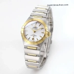 Premium Replica Uhr Omega Constellation 131.20.29.20.05.002 Bicolor Stahl-Gold 29mm