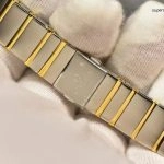 Premium Replica Uhr Omega Constellation 131.25.28.60.99.002 Bicolor mit Diamantbesatz 28mm