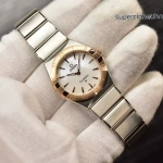 Premium Replica Uhr Omega Constellation 131.20.28.60.05.001 mit Perlmuttzifferblatt und Roségold 28mm