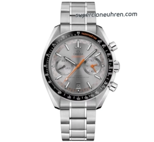 1:1 Super Clone Uhr Omega Speedmaster 329.30.44.51.06.001 graues Zifferblatt mit Stahlband 44,25 mm