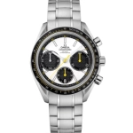 Super Clone Omega Speedmaster 326.30.40.50.04.001 weißes Zifferblatt Edelstahlband Chronograph 40mm