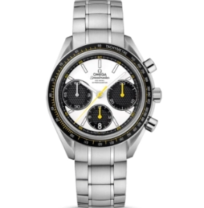 Super Clone Omega Speedmaster 326.30.40.50.04.001 weißes Zifferblatt Edelstahlband Chronograph 40mm