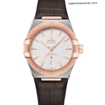 Super Clone Omega Constellation 131.23.39.20.02.001 Bicolor Roségold 39 mm