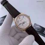Premium Replica Uhr Patek Philippe Komplikationen 5205R-001 Roségold Mondphase 40mm