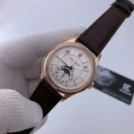 Premium Replica Uhr Patek Philippe Komplikationen 5205R-001 Roségold Mondphase 40mm