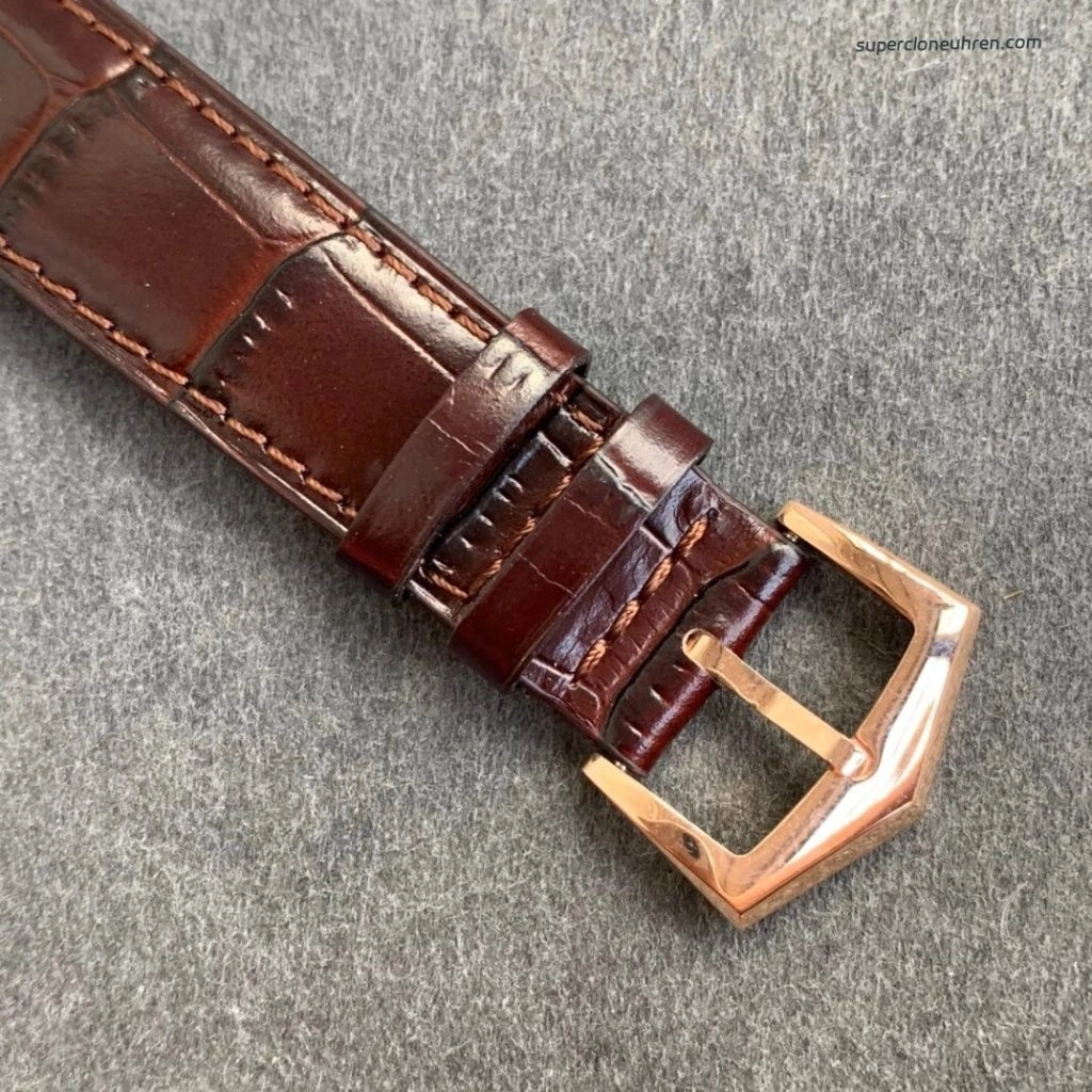 Premium Replica Uhr Patek Philippe Komplikationen 5205R-001 Roségold Mondphase 40mm