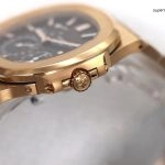 Premium Replica Uhr Patek Philippe Nautilus 5712/1R-001 Roségold mit braunem Zifferblatt 40mm