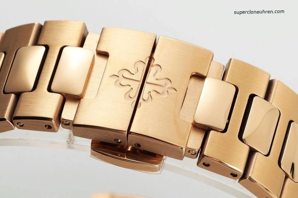 Premium Replica Uhr Patek Philippe Nautilus 5712/1R-001 Roségold mit braunem Zifferblatt 40mm