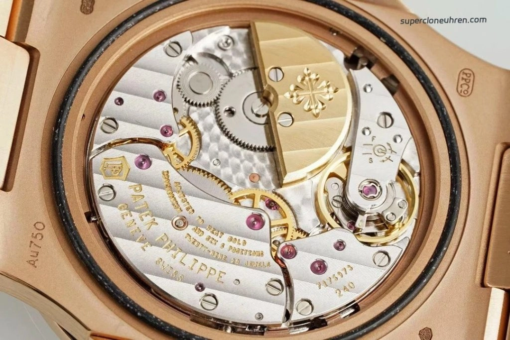 Premium Replica Uhr Patek Philippe Nautilus 5712/1R-001 Roségold mit braunem Zifferblatt 40mm