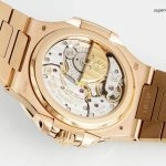 Premium Replica Uhr Patek Philippe Nautilus 5712/1R-001 Roségold mit braunem Zifferblatt 40mm