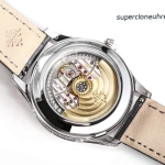Premium Replica Uhr Patek Philippe Komplizierte Uhren 4948G-010 Perlmuttzifferblatt mit Diamantbesatz 38mm