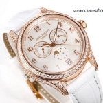 Premium Replica Uhr Patek Philippe Komplizierte Uhren 4948R-001 Roségold mit Diamantbesatz 38mm