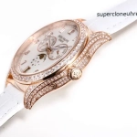 Premium Replica Uhr Patek Philippe Komplizierte Uhren 4948R-001 Roségold mit Diamantbesatz 38mm