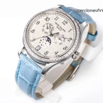 Premium Replica Uhr Patek Philippe Komplikationen 4947G-010 mit Diamantlünette 38mm