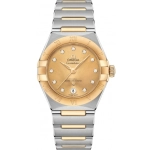 Premium Replica Uhr Omega Constellation 131.20.29.20.58.001 Bicolor Stahl-Gold 29mm