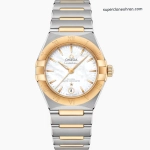Premium Replica Uhr Omega Constellation 131.20.29.20.05.002 Bicolor Stahl-Gold 29mm