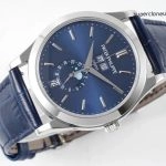 Premium Replica Uhr Patek Philippe Komplikationen 5396G-017 ultraflach mit Mondphase 38,5mm