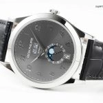 Premium Replica Uhr Patek Philippe Komplikationen 5396G-014 ultraflach mit Lederarmband 38,5mm