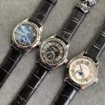 Premium Replica Uhr Patek Philippe Komplikationen 5205G-010 mit Mondphase 40mm
