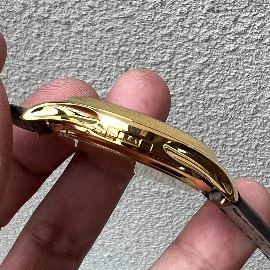 Super Clone Patek Philippe Calatrava 5227J-001 Gelbgold mit Klappdeckel 39mm