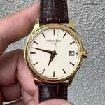 Super Clone Patek Philippe Calatrava 5227J-001 Gelbgold mit Klappdeckel 39mm