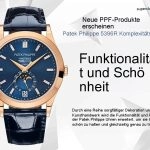 Premium Replica Uhr Patek Philippe Komplikationen 5396R-015 Roségold mit Diamantindizes 38,5 mm