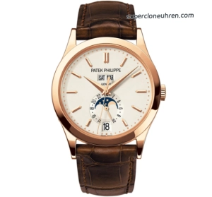 Premium Replica Uhr Patek Philippe Komplizierte Funktionen 5396R Roségold mit Mondphase 38,5mm