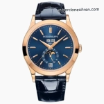 Premium Replica Uhr Patek Philippe Komplikationen 5396R-014 Roségold Blaues Zifferblatt 38,5mm