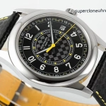 Super Clone Patek Philippe Calatrava 6007G-001 mit schwarzem Zifferblatt 40mm