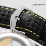 Super Clone Patek Philippe Calatrava 6007G-001 mit schwarzem Zifferblatt 40mm