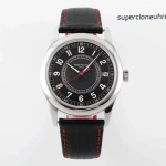 Premium Replica Uhr Patek Philippe Calatrava 6007G-010 schwarzes Zifferblatt 40mm
