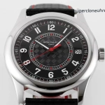 Premium Replica Uhr Patek Philippe Calatrava 6007G-010 schwarzes Zifferblatt 40mm