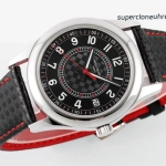 Premium Replica Uhr Patek Philippe Calatrava 6007G-010 schwarzes Zifferblatt 40mm