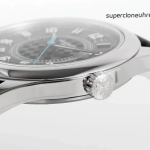 Premium Replica Uhr Patek Philippe Calatrava 6007G-011 schwarzes Zifferblatt 40mm