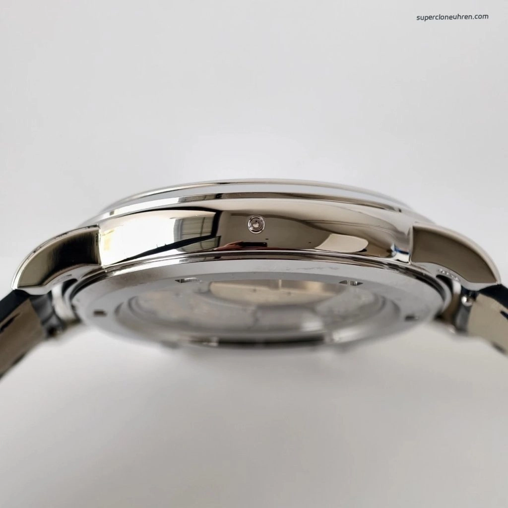 1:1 Super Clone Uhr Patek Philippe Komplizierte Uhren 6102P-001 Sternenhimmel Blau 44mm