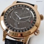 1:1 Super Clone Uhr Patek Philippe Komplizierte Uhren 6102P-001 Sternenhimmel Blau 44mm