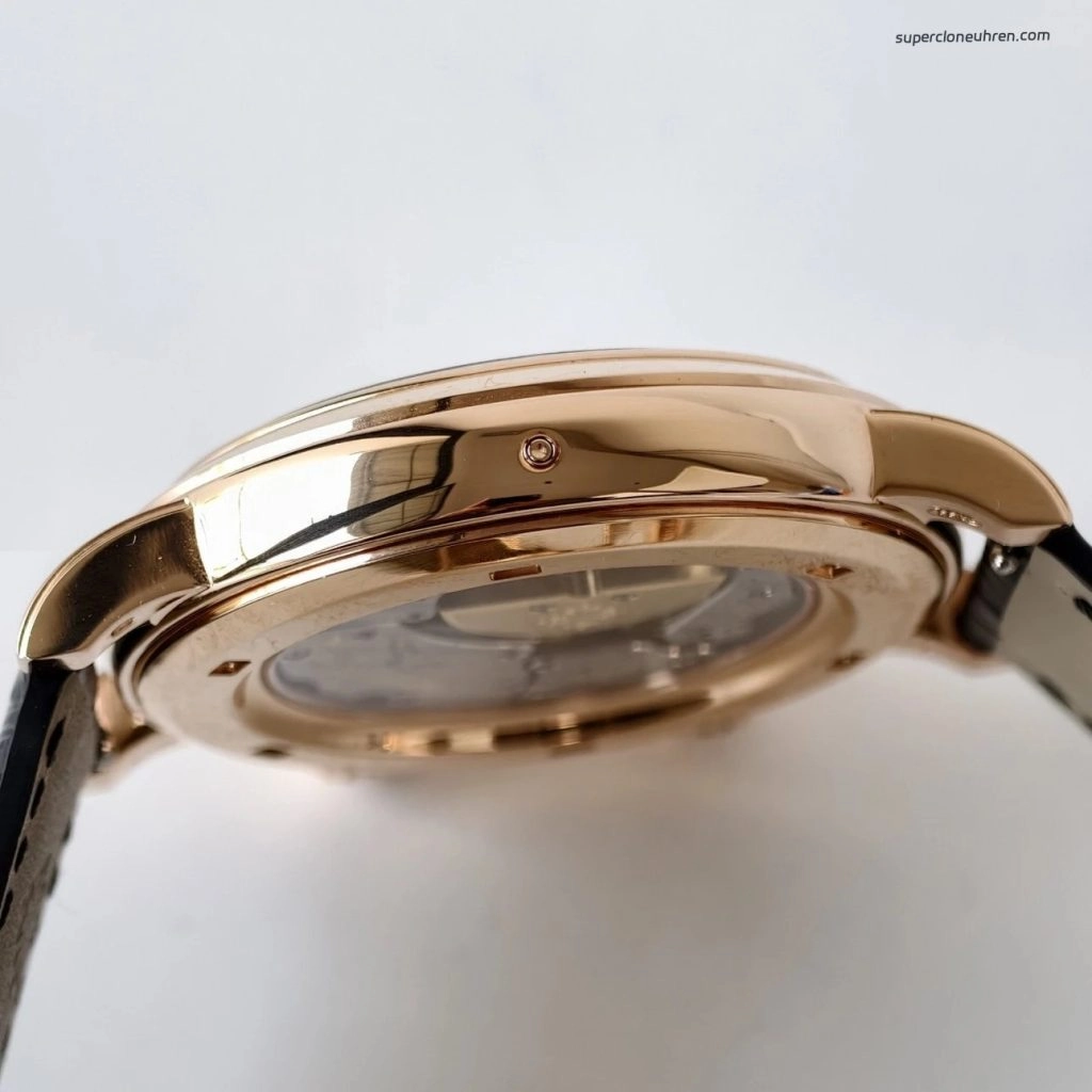 1:1 Super Clone Uhr Patek Philippe Komplizierte Uhren 6102P-001 Sternenhimmel Blau 44mm