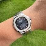 Premium Replica Uhr Patek Philippe Nautilus 5811/1G-001 satiniertem Edelstahl 41 mm
