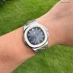 Premium Replica Uhr Patek Philippe Nautilus 5811/1G-001 satiniertem Edelstahl 41 mm