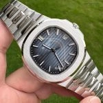 Premium Replica Uhr Patek Philippe Nautilus 5811/1G-001 satiniertem Edelstahl 41 mm