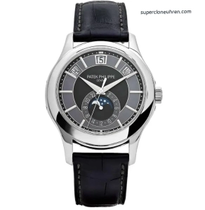 Premium Replica Uhr Patek Philippe Komplikationen 5205G-010 mit Mondphase 40mm