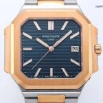 Super Clone Patek Philippe Cubitus 5821/1AR-001 Bicolor Edelstahl-Roségold 45mm